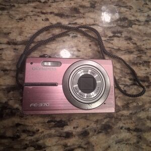 Olympus FE-370 Pink Camera - NO CHARGER